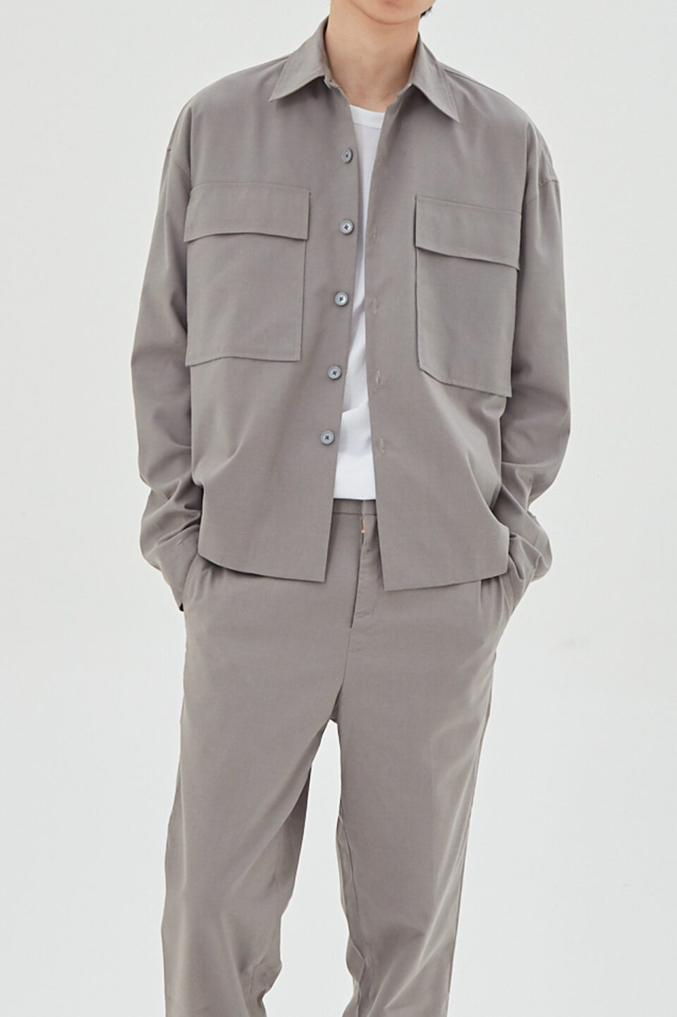 Outline Jacket Grey