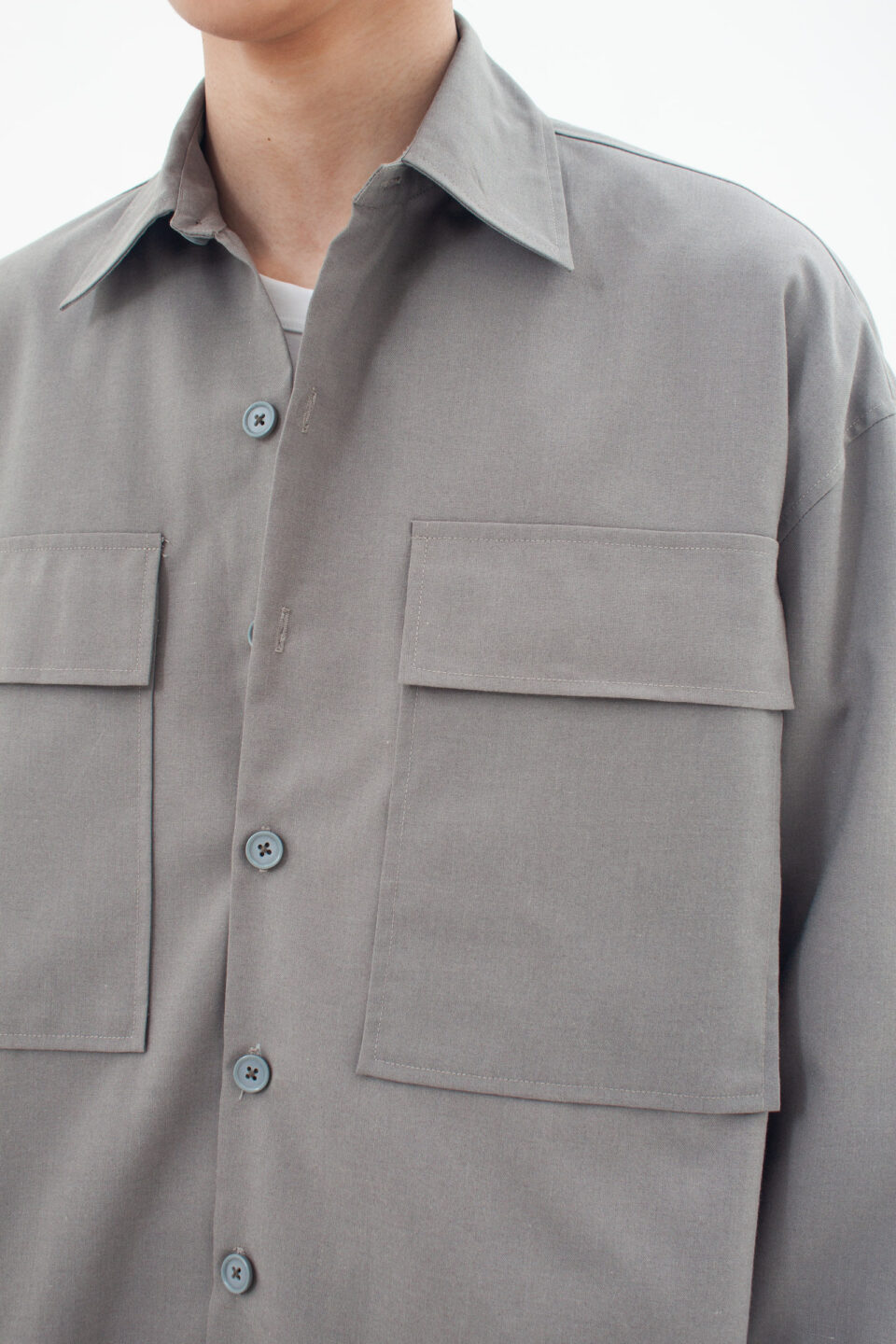 Outline Jacket Grey - Image 11
