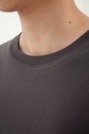 Fiction Long Sleeve T-Shirt Stone Grey