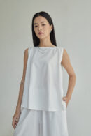Studio Now Axelle Sleeveless Top White