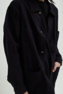 Solitaire Overshirt Black