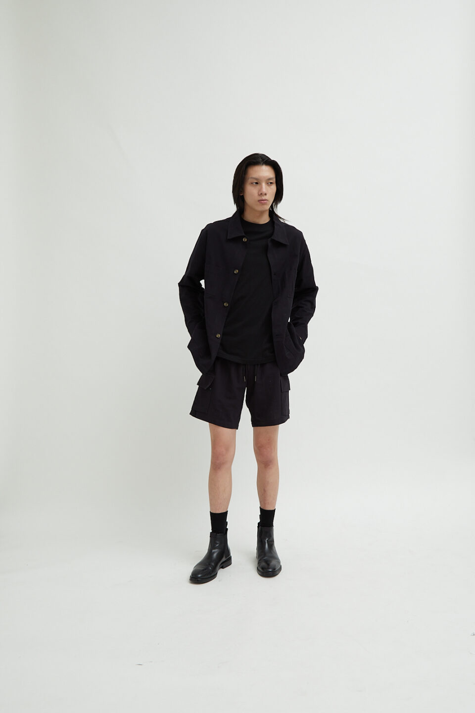 Solitaire Overshirt Black - Image 2