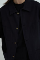 Solitaire Overshirt Black