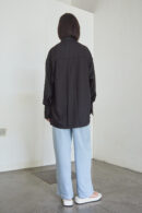 Modest Kana Shirt Black