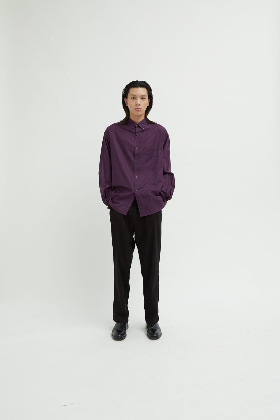 Julian Shirt Dark Purple - Image 2