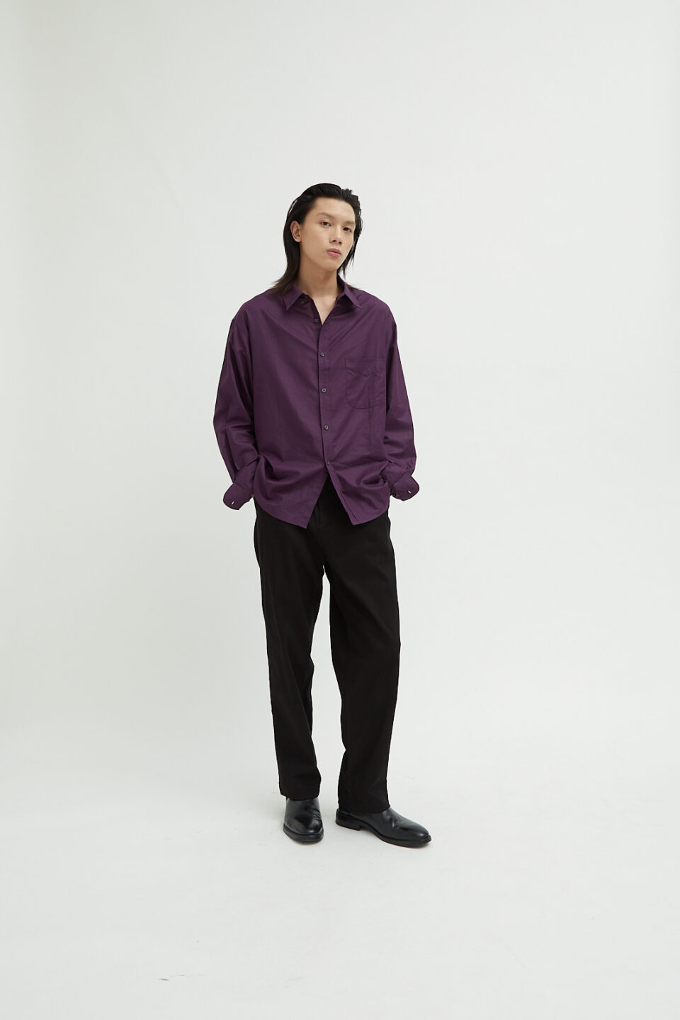 Julian Shirt Dark Purple