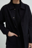 Solitaire Overshirt Black