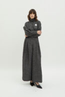 Roman Tweed Pants in Charcoal
