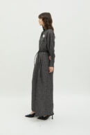 Roman Tweed Pants in Charcoal