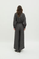 Roman Tweed Pants in Charcoal