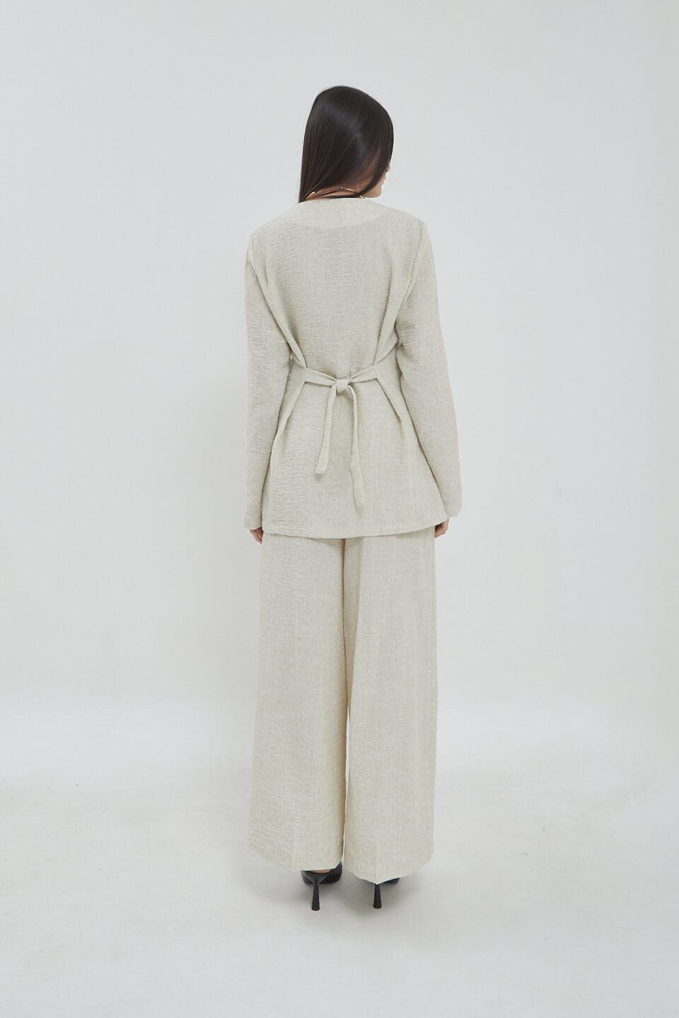 Parish top Linen Oat - Image 5