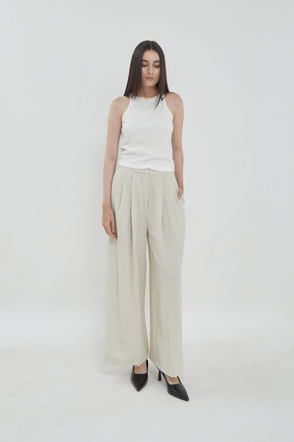 Parish Pants Oat - Image 3