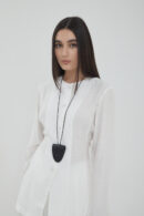Parish top Linen white