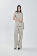 Florence linen Vest