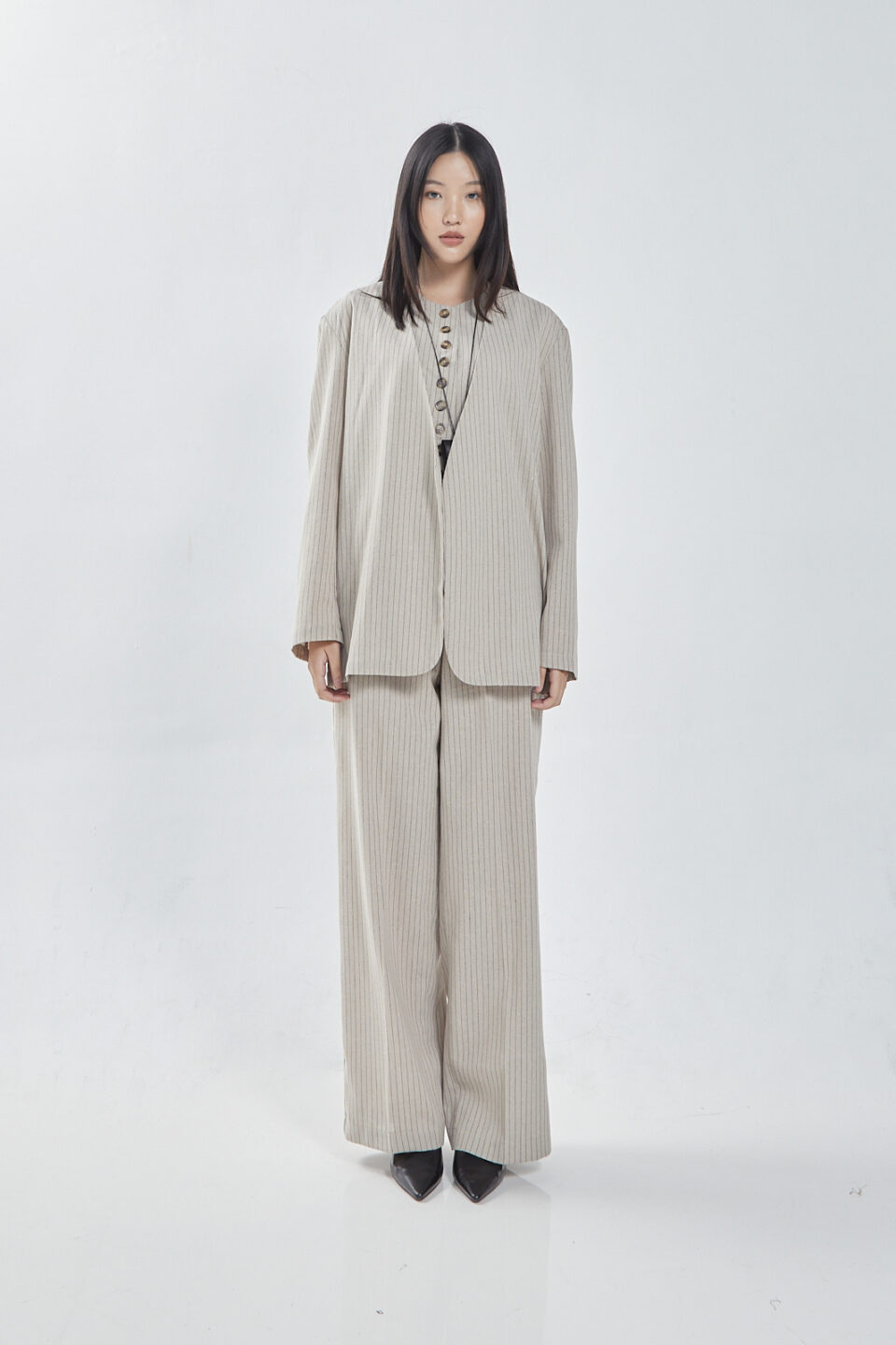Florence linen Vest - Image 6