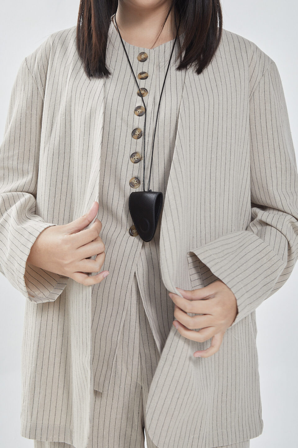 Florence linen Vest - Image 2